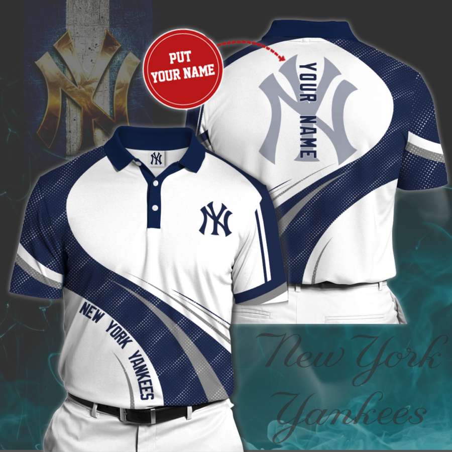 Personalized New York Yankees Polo Shirt
