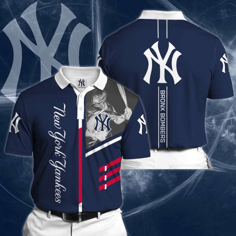 Personalized New York Yankees Polo Shirt