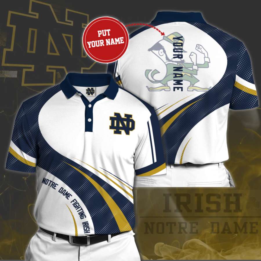 Personalized Notre Dame Fighting Irish Polo Shirt