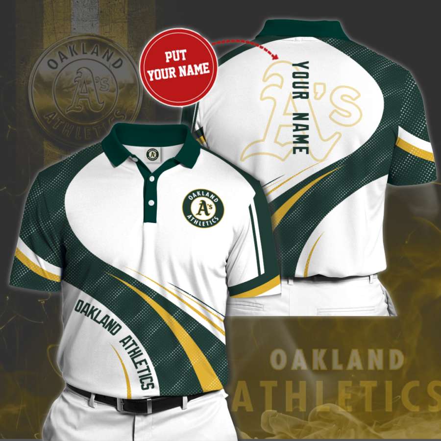 Personalized Oakland Athletics Polo Shirt