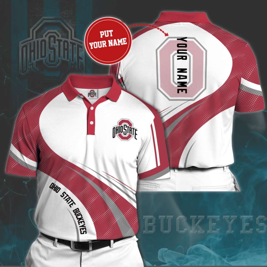 Personalized Ohio State Buckeyes Polo Shirt