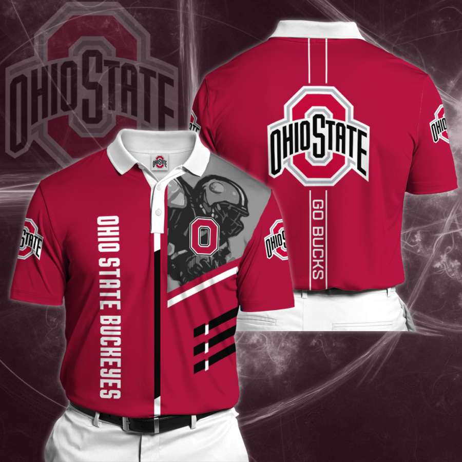 Personalized Ohio State Buckeyes Polo Shirt