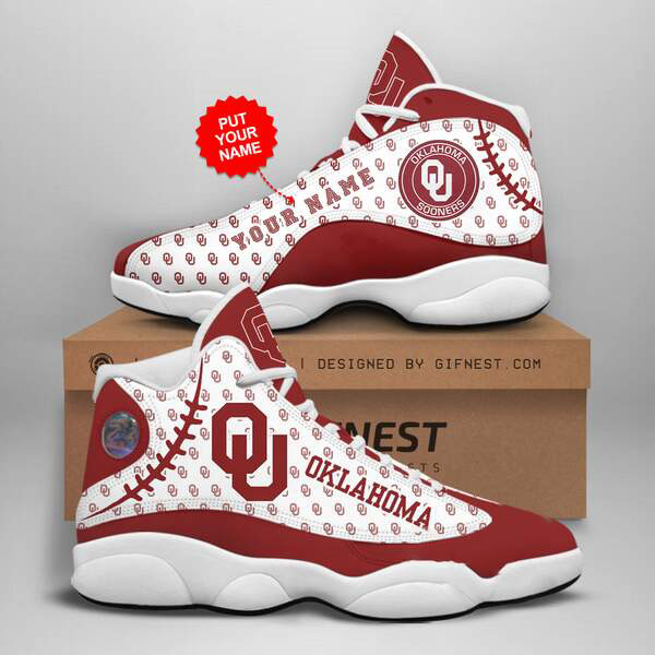 Personalized Oklahoma Sooners Custom Air Jordan Shoes