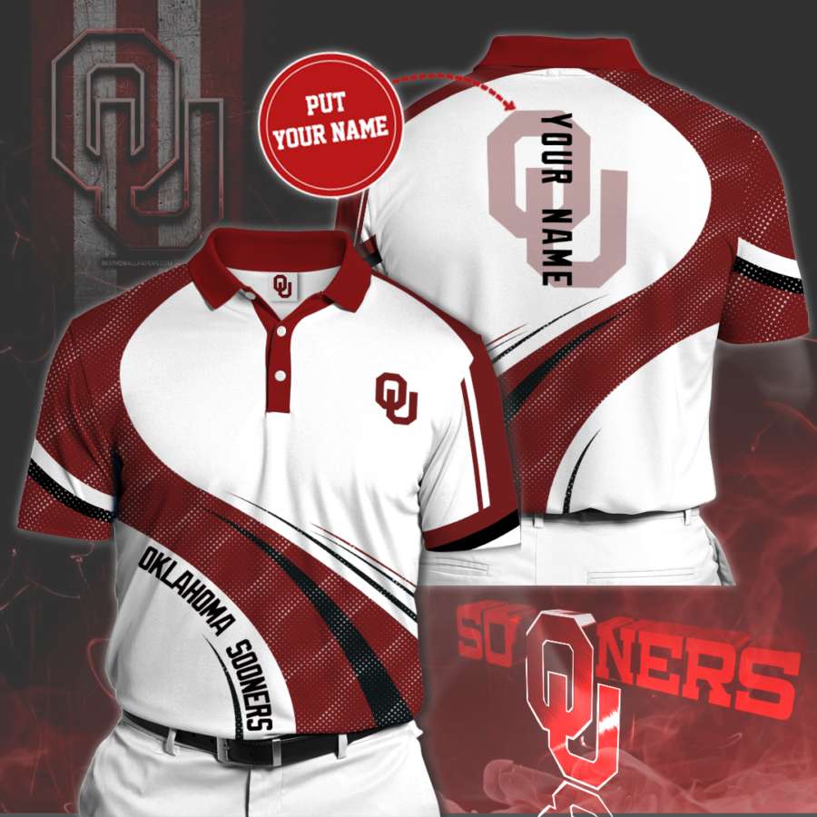 Personalized Oklahoma Sooners Polo Shirt