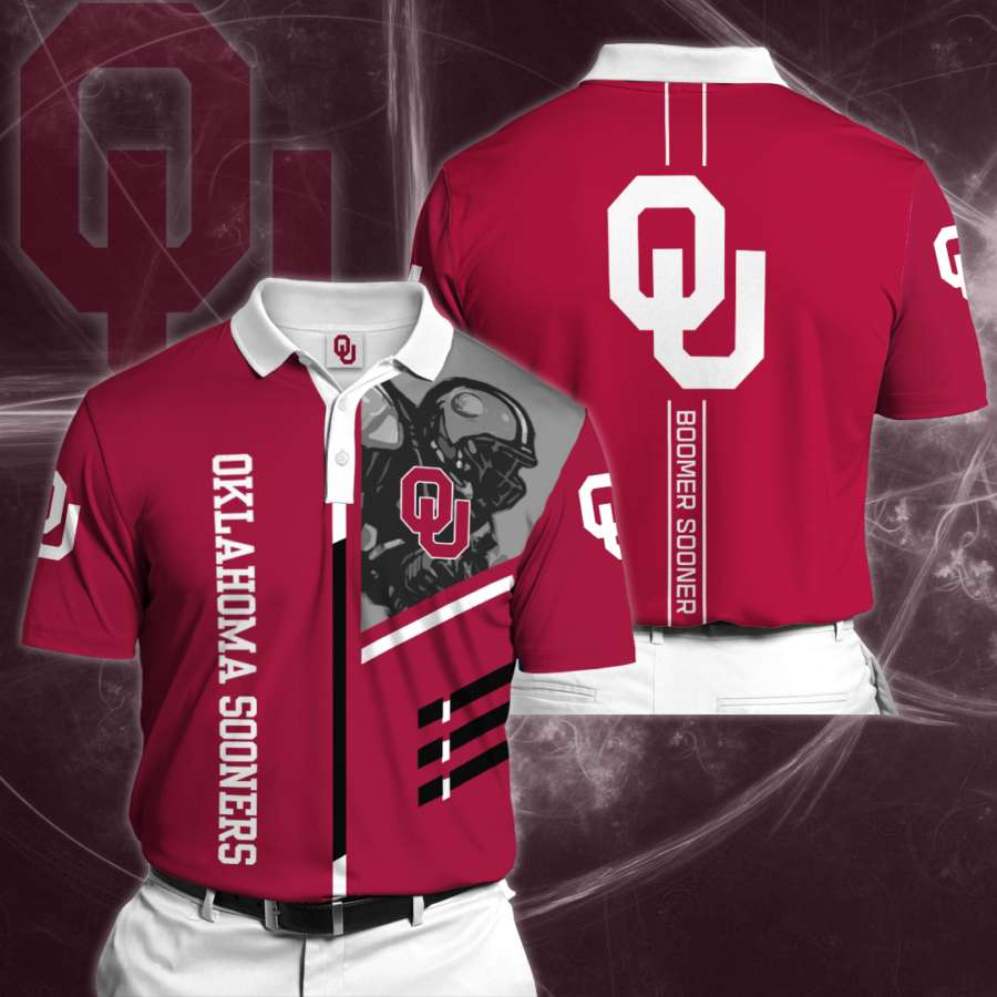 Personalized Oklahoma Sooners Polo Shirt