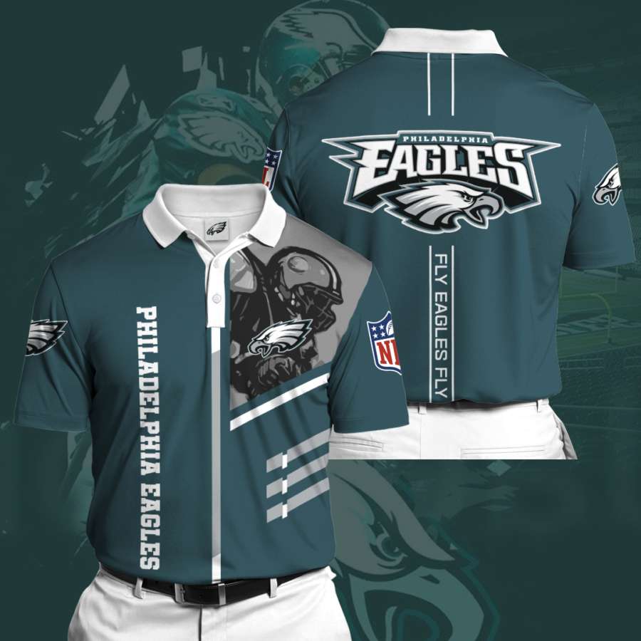 Personalized Philadelphia Eagles Polo Shirt