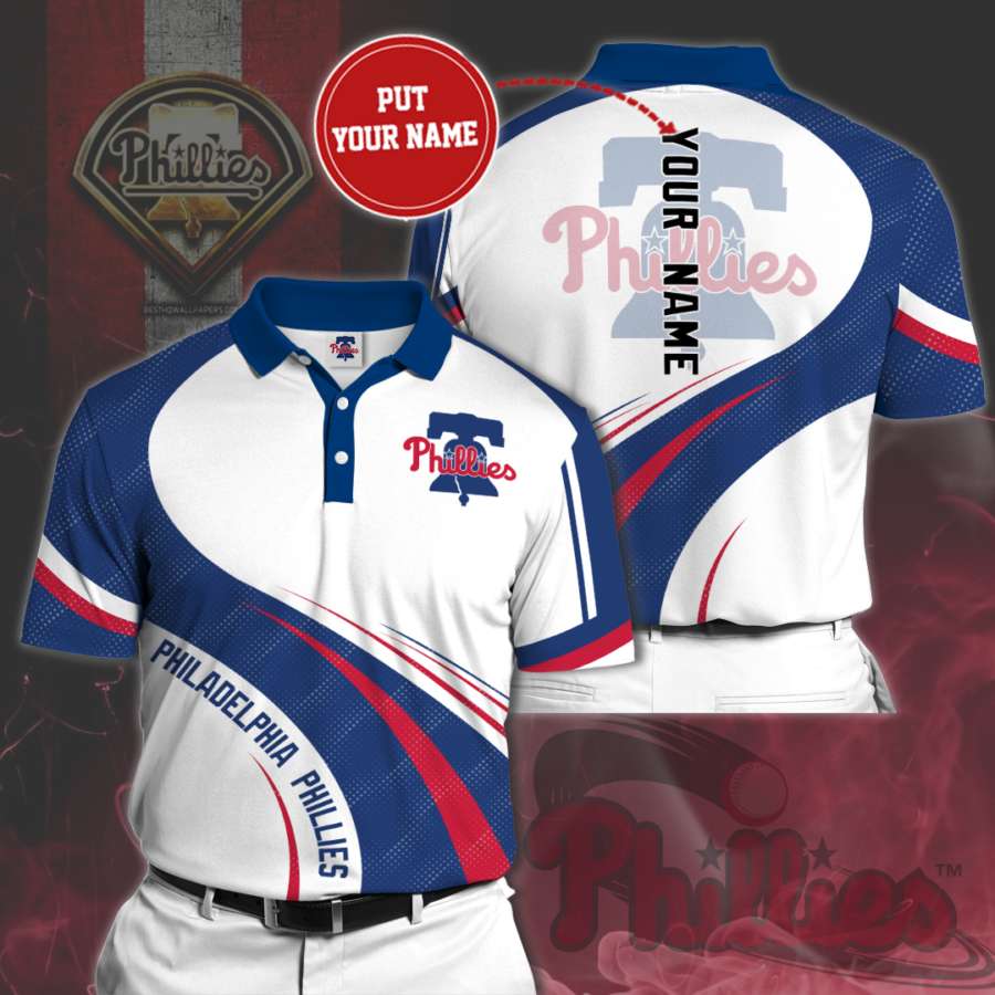 Personalized Philadelphia Phillies Polo Shirt