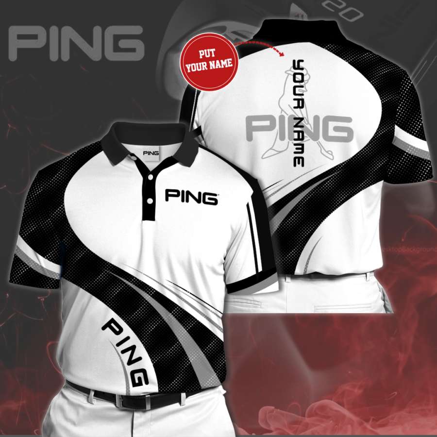 Personalized Ping Golf Polo Shirt