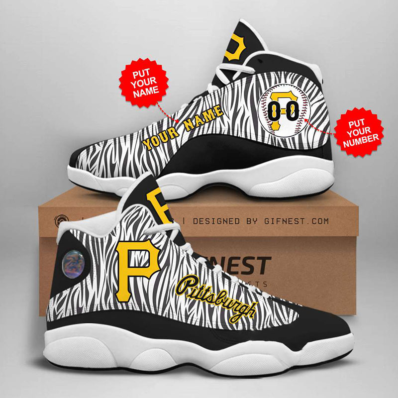 Personalized Pittsburgh Pirates Custom Air Jordan Shoes