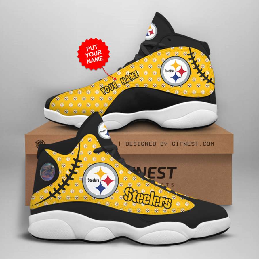 Personalized Pittsburgh Steelers Custom Air Jordan Shoes