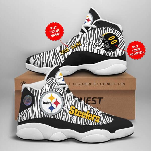 Personalized Pittsburgh Steelers Custom Air Jordan Shoes