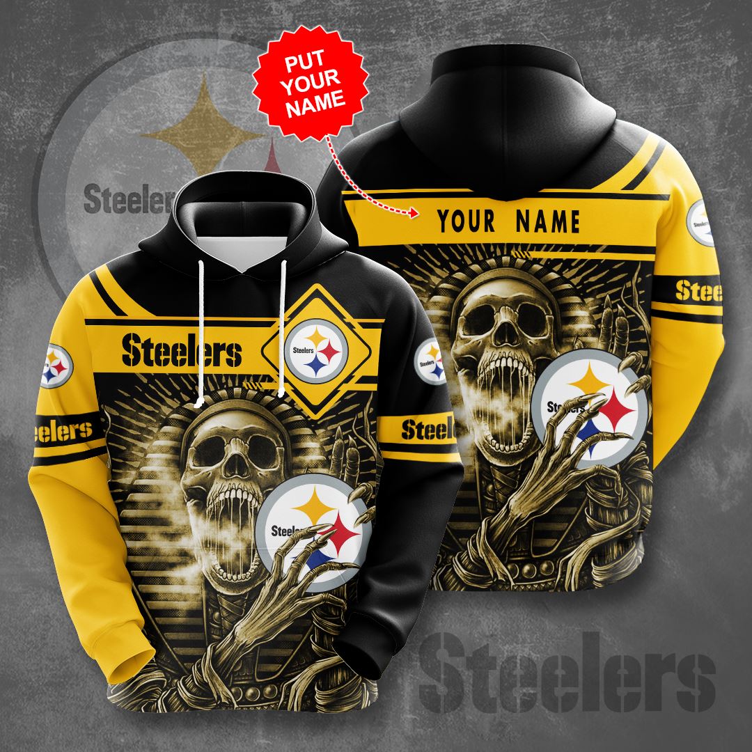 Personalized Pittsburgh Steelers Custom Hoodie 3D