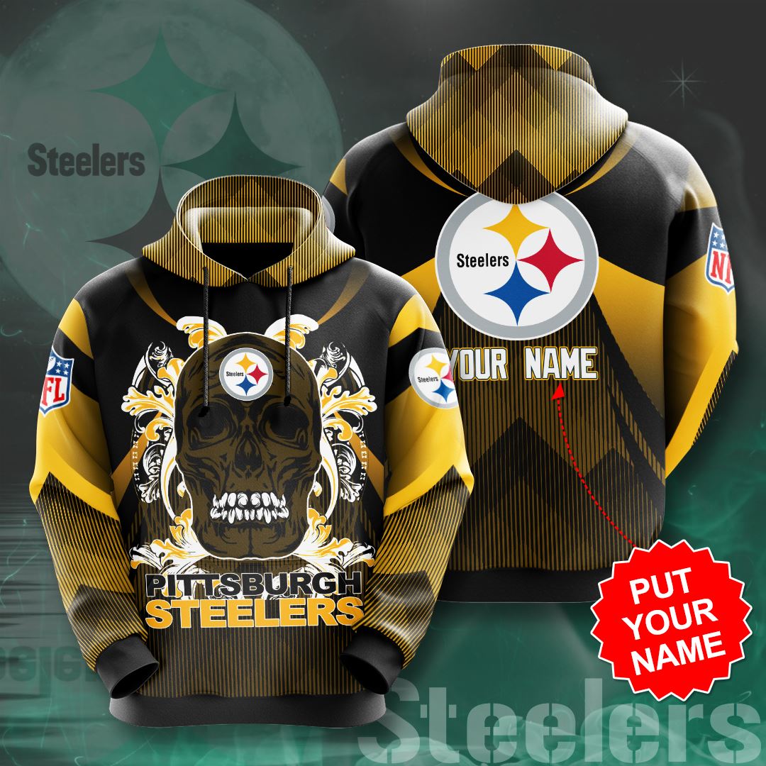 Personalized Pittsburgh Steelers Custom Hoodie 3D