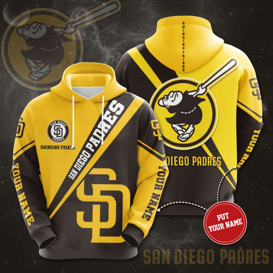 Personalized San Diego Padres Custom Hoodie 3D