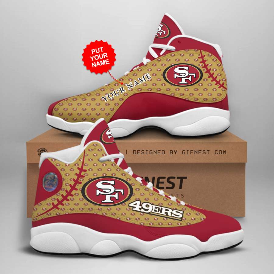 Personalized San Francisco 49ers Custom Air Jordan Shoes
