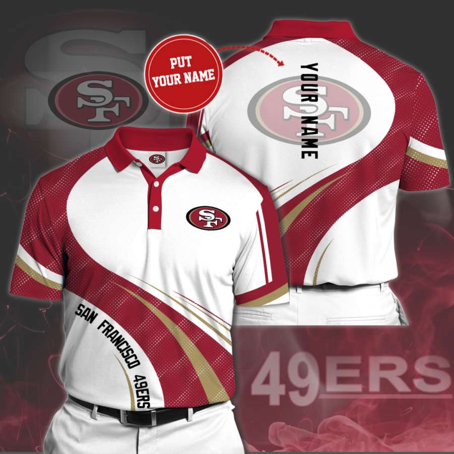 Personalized San Francisco 49ers Polo Shirt