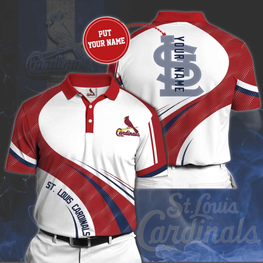 Personalized St. Louis Cardinals Polo Shirt