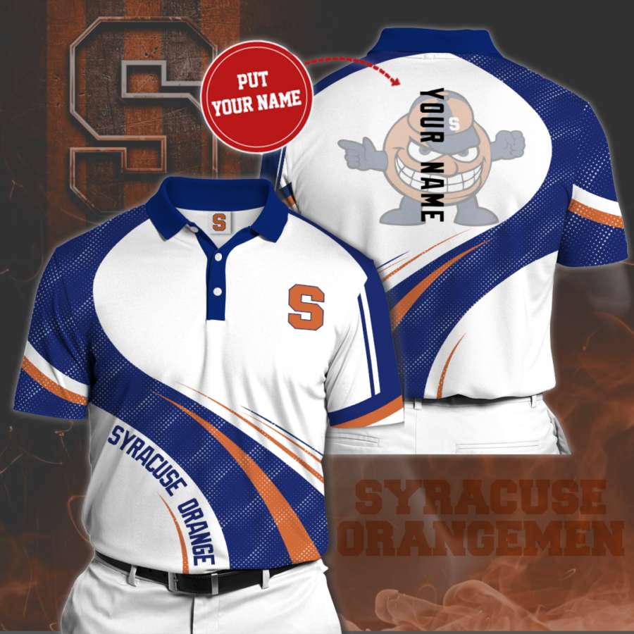 Personalized Syracuse Orange Polo Shirt