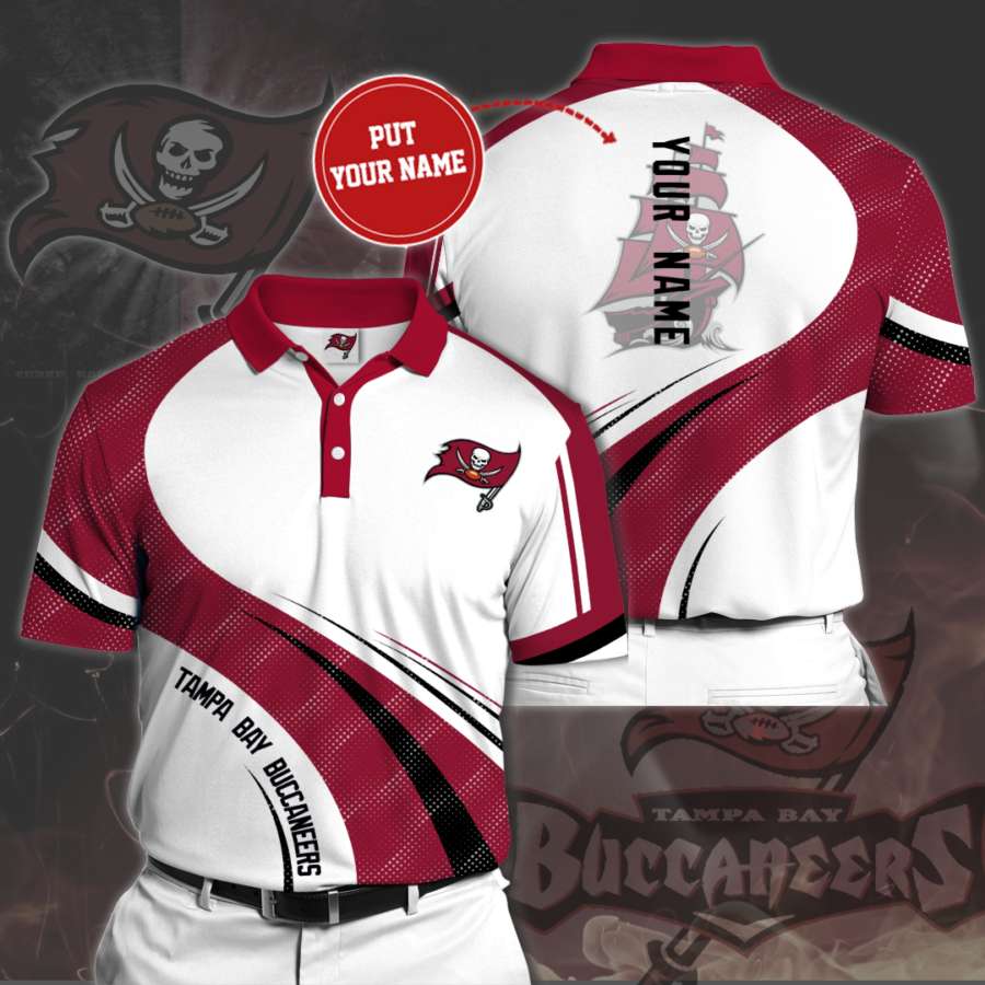 Personalized Tampa Bay Buccaneers Polo Shirt