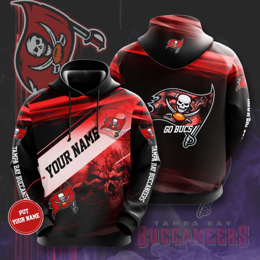 Personalized Tampa Bay Buccaneers Custom Hoodie 3D