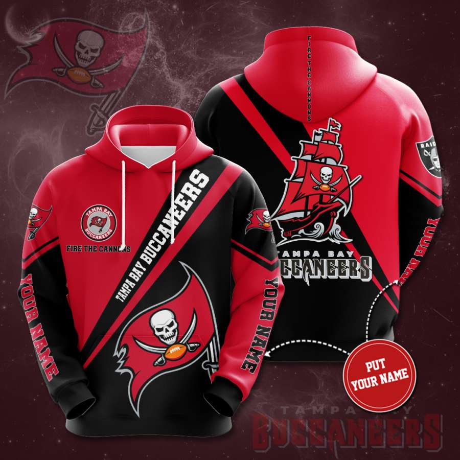 Personalized Tampa Bay Buccaneers Custom Hoodie 3D