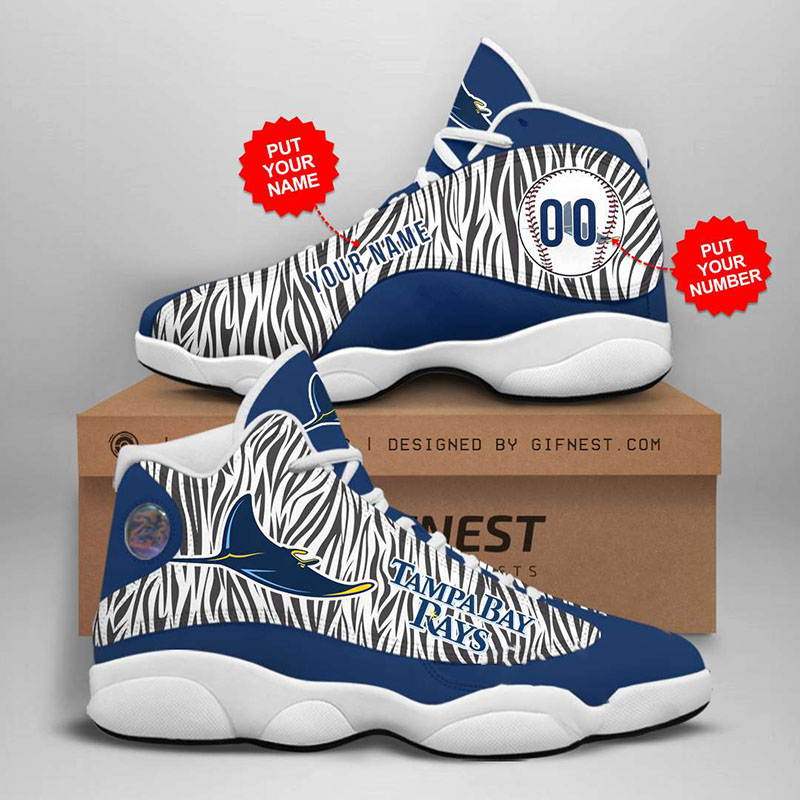 Personalized Tampa Bay Rays Custom Air Jordan Shoes
