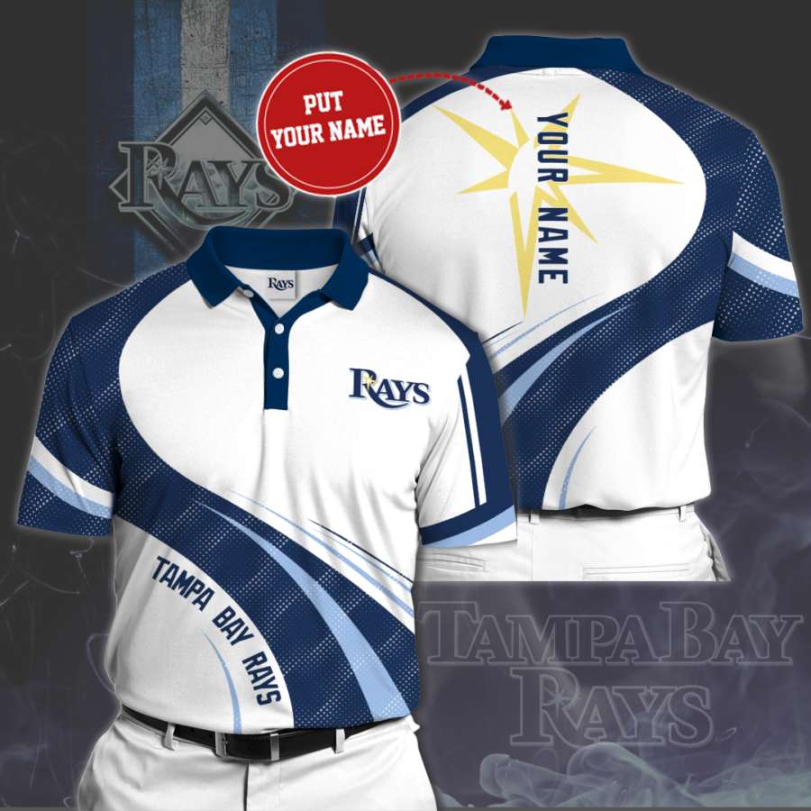 Personalized Tampa Bay Rays Polo Shirt