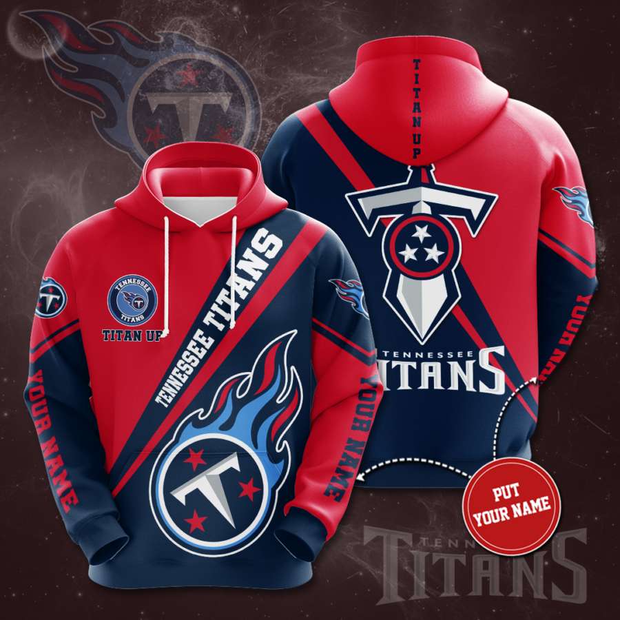 Personalized Tennessee Titans Custom Hoodie 3D