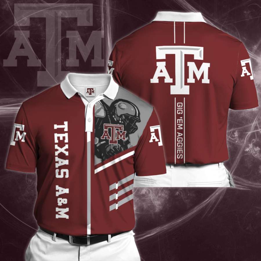 Personalized Texas A&m Aggies Polo Shirt