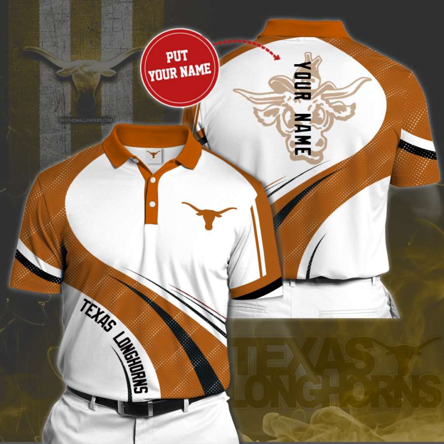 Personalized Texas Longhorns Polo Shirt