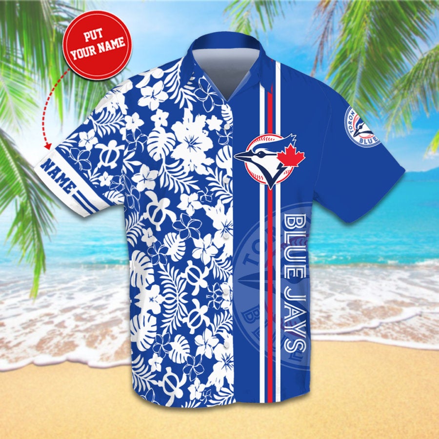 Personalized Toronto Blue Jays Hawaiian shirts