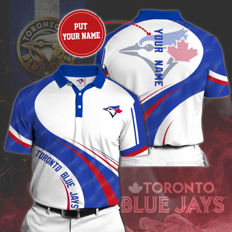 Personalized Toronto Blue Jays Polo Shirt
