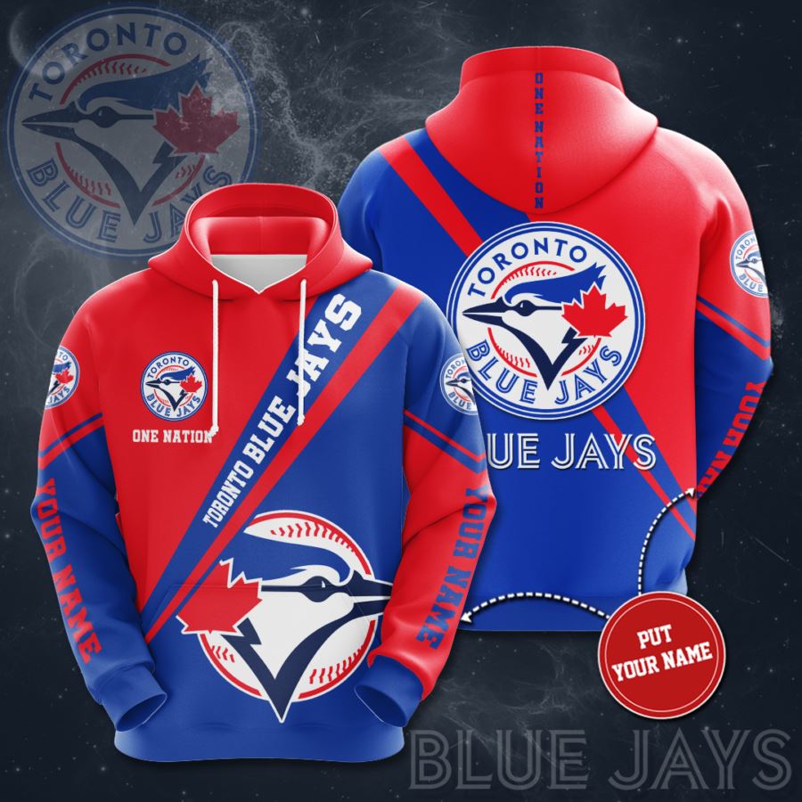 Personalized Toronto Blue Jays Custom Hoodie 3D
