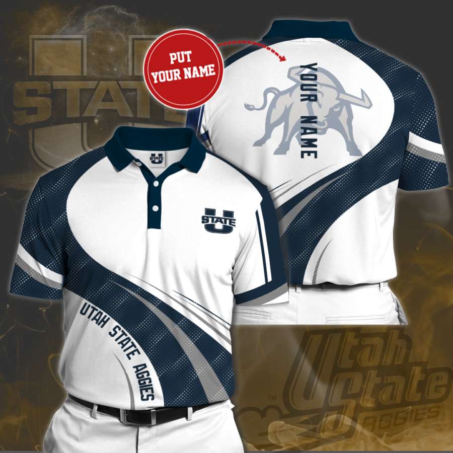 Personalized Utah State Aggies Polo Shirt