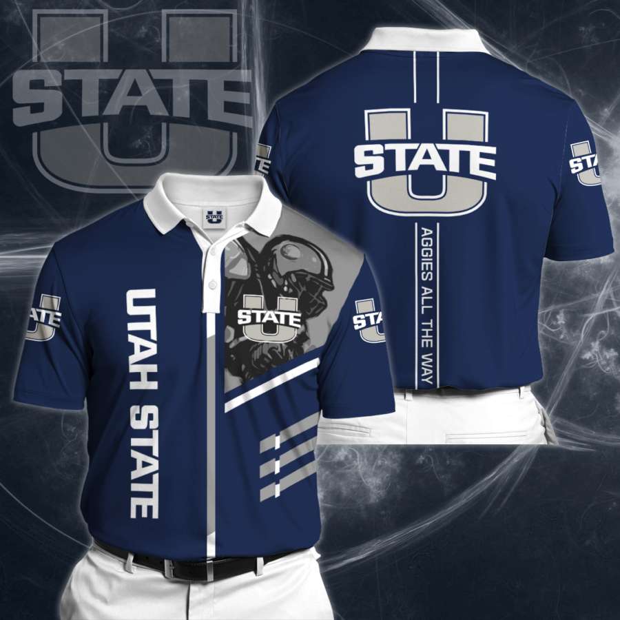 Personalized Utah State Aggies Polo Shirt