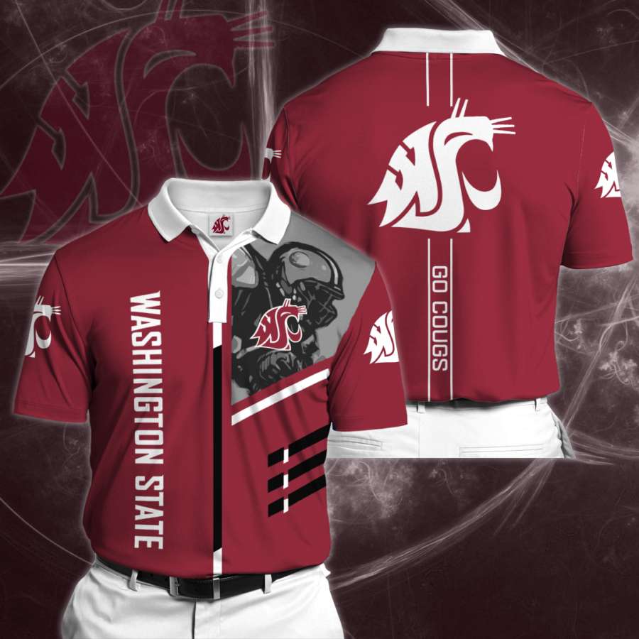 Personalized Washington State Polo Shirt
