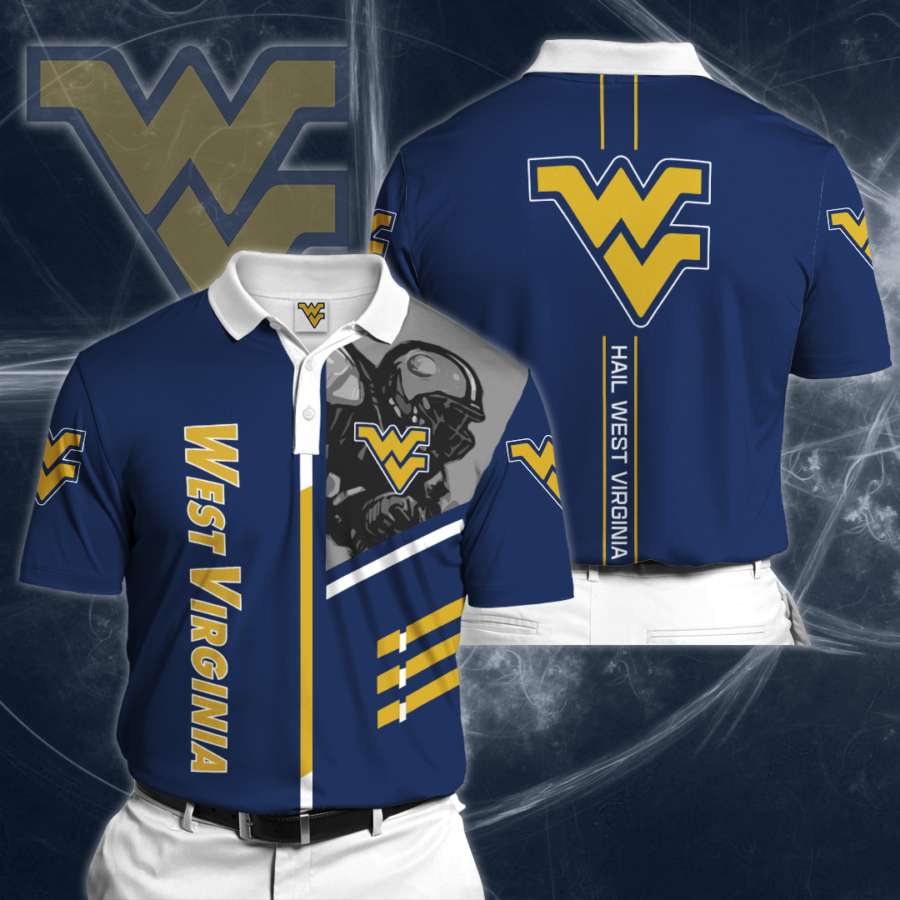 Personalized West Virginia Mountaineers Polo Shirt