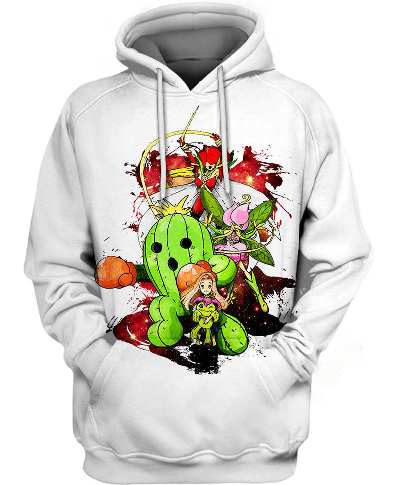Petit Digimon Partners Hoodie 3D