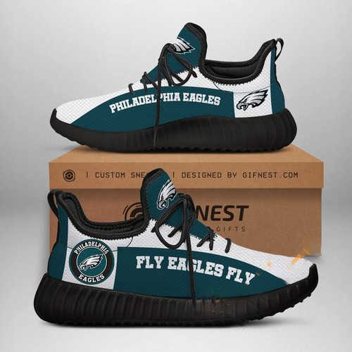 Philadelphia Eagles Football Customize Yeezy Boost