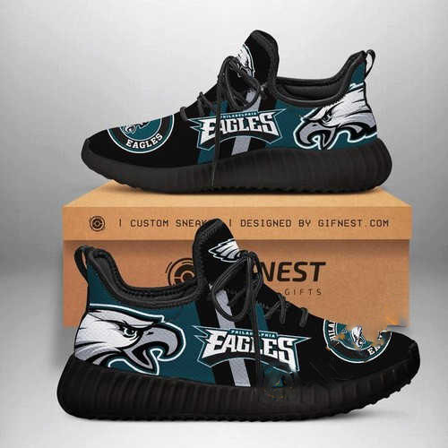Philadelphia Eagles Football Team Customize Yeezy Boost