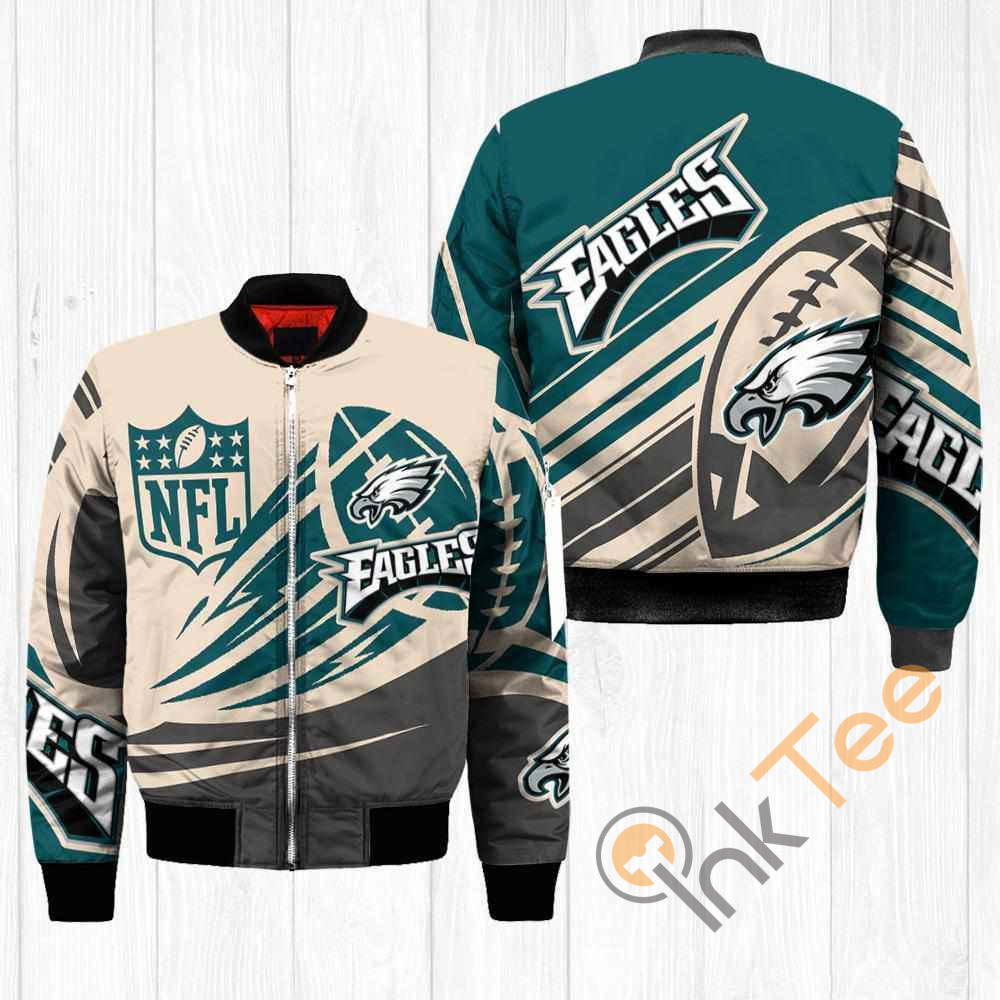 Philadelphia Eagles NFL Balls Apparel Best Christmas Gift For Fans Bomber Jacket