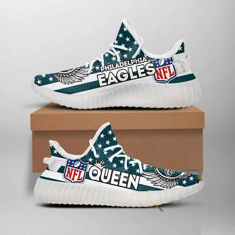 Philadelphia Eagles Queen Nfl Yeezy Boost
