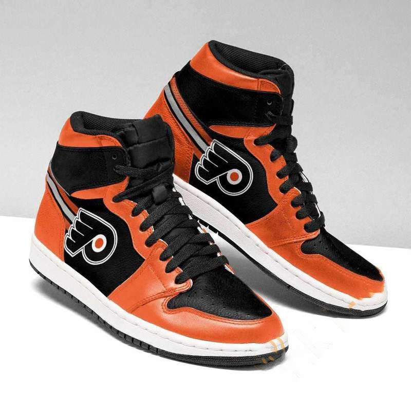 Philadelphia Flyers Nhl Custom Air Jordan Shoes