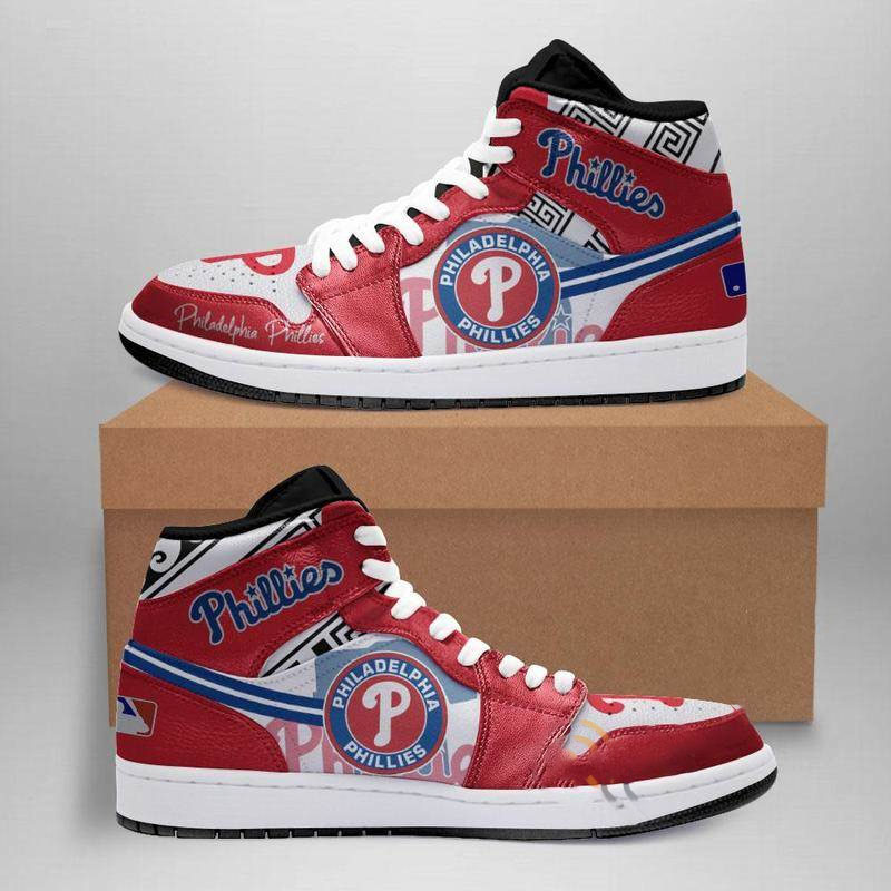 Philadelphia Phillies Custom Air Jordan Shoes
