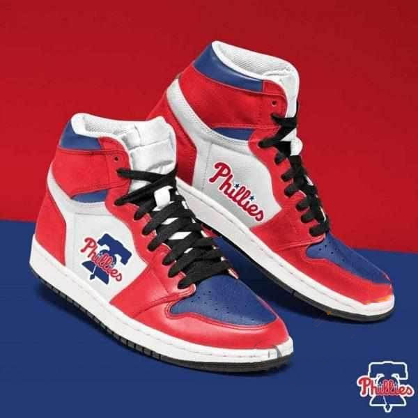 Philadelphia Phillies Mlb Baseball Custom Air Jordan Shoes