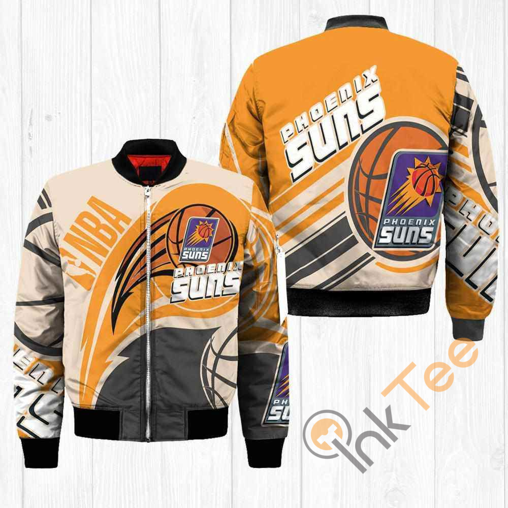 Phoenix Suns NBA Balls Apparel Best Christmas Gift For Fans Bomber Jacket