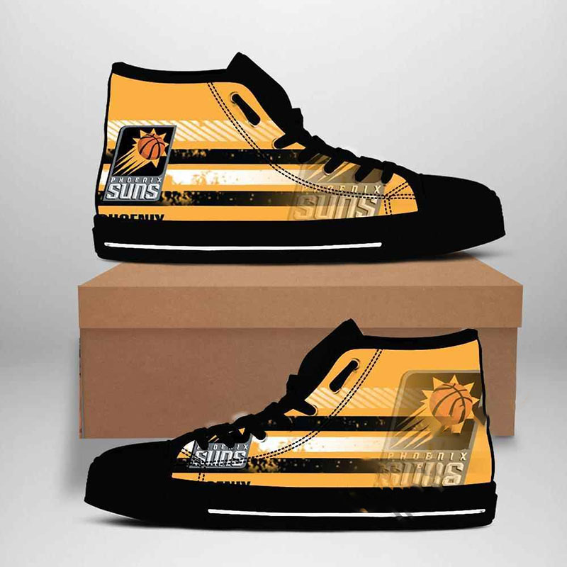 Phoenix Suns Nba Basketball High Top Shoes