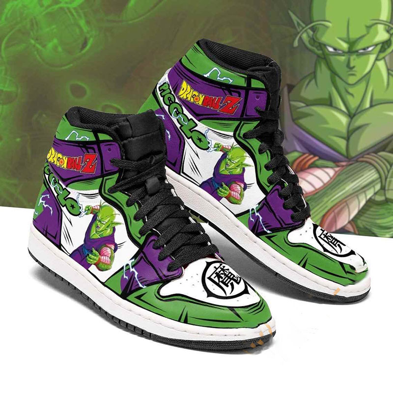 Piccolo Classic Dragon Ball Z Anime Sneakers Air Jordan Shoes