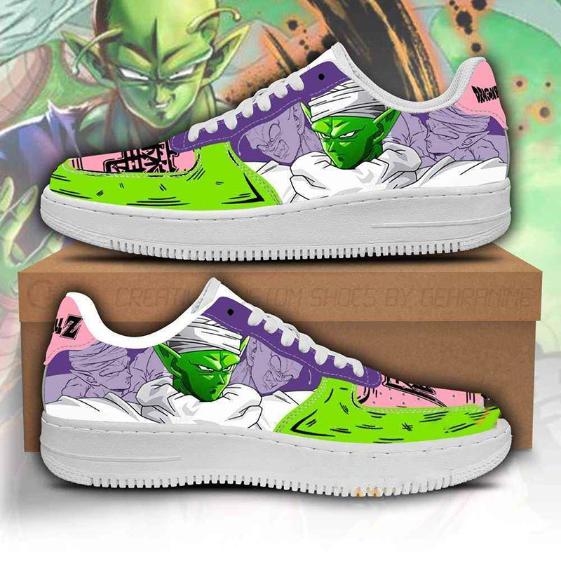 Piccolo Custom Dragon Ball Anime Nike Air Force Shoes
