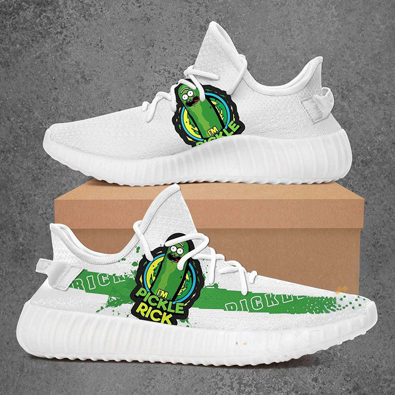 Pickle Rick Yeezy Boost